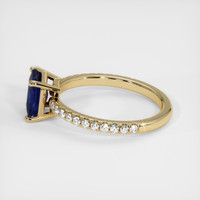 1.25 Ct. Sapphire Ring, 14K Yellow Gold 4