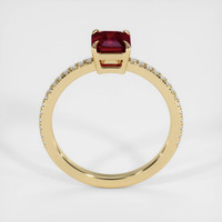 1.03 Ct. Ruby Ring, 14K Yellow Gold 3