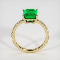 1.98 Ct. Emerald Ring, 18K Yellow Gold 3