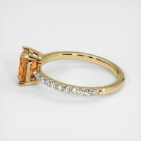 1.11 Ct. Gemstone Ring, 18K Yellow Gold 4