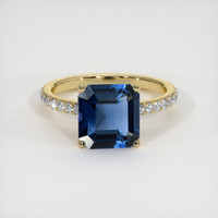 2.94 Ct. Gemstone Ring, 18K Yellow Gold 1