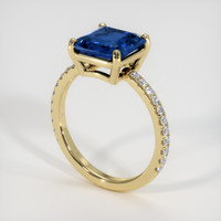 2.94 Ct. Gemstone Ring, 18K Yellow Gold 2