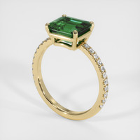 2.07 Ct. Gemstone Ring, 18K Yellow Gold 2