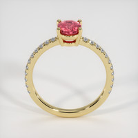 1.07 Ct. Sapphire Ring, 18K Yellow Gold 3