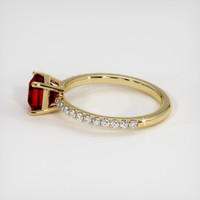 1.65 Ct. Ruby Ring, 18K Yellow Gold 4