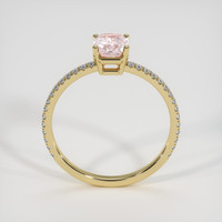 1.57 Ct. Padparadscha Sapphire Ring, 18K Yellow Gold 3