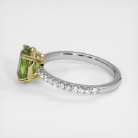 1.66 Ct. Gemstone Ring, 14K Yellow & White 4