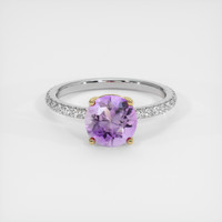 1.36 Ct. Gemstone Ring, 14K Yellow & White 1