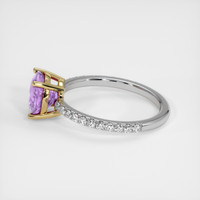 1.36 Ct. Gemstone Ring, 14K Yellow & White 4