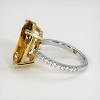 8.55 Ct. Gemstone Ring, 14K Yellow & White 4