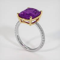 4.86 Ct. Gemstone Ring, 14K Yellow & White 2