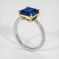 2.94 Ct. Gemstone Ring, 14K Yellow & White 2