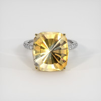 8.80 Ct. Gemstone Ring, 14K Yellow & White 1