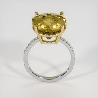 12.07 Ct. Gemstone Ring, 14K Yellow & White 3