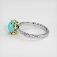 1.24 Ct. Gemstone Ring, 14K Yellow & White 4