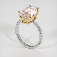 6.33 Ct. Gemstone Ring, 14K Yellow & White 2