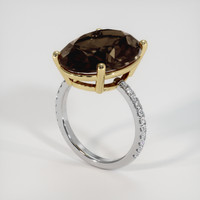 8.97 Ct. Gemstone Ring, 14K Yellow & White 2