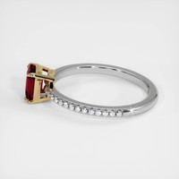 1.03 Ct. Ruby Ring, 14K Yellow & White 4