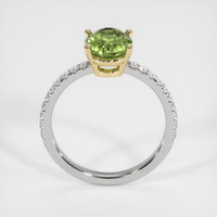 1.66 Ct. Gemstone Ring, 18K Yellow & White 3