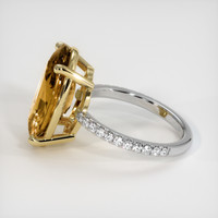 8.55 Ct. Gemstone Ring, 18K Yellow & White 4