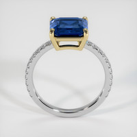 2.94 Ct. Gemstone Ring, 18K Yellow & White 3