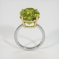 10.65 Ct. Gemstone Ring, 18K Yellow & White 3