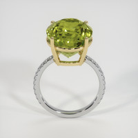 10.65 Ct. Gemstone Ring, 18K Yellow & White 3