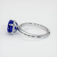 4.05 Ct. Sapphire Ring, Platinum 950 4