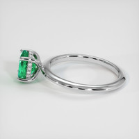 1.07 Ct. Emerald Ring, Platinum 950 4