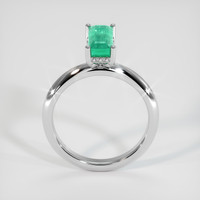 1.54 Ct. Emerald Ring, Platinum 950 3