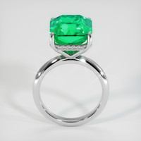 7.95 Ct. Emerald Ring, Platinum 950 3