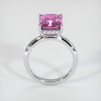 6.02 Ct. Pink Sapphire Ring, Platinum 950 3