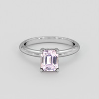 2.01 Ct. Pink Sapphire Ring, Platinum 950 1