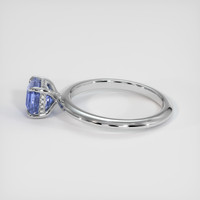 1.52 Ct. Purplish Blue Sapphire Ring, Platinum 950 4