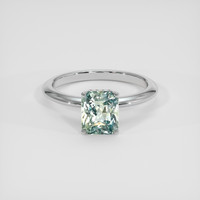 2.60 Ct. Bi Color Sapphire Ring, Platinum 950 1