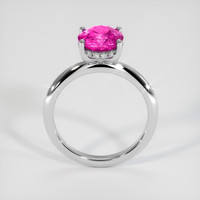 2.49 Ct. Pink Sapphire Ring, Platinum 950 3