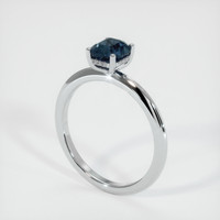 1.27 Ct. Sapphire Ring, Platinum 950 2