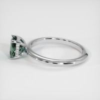 1.56 Ct. Sapphire Ring, Platinum 950 4