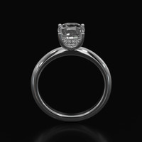 1.79 Ct. Sapphire Ring, Platinum 950 3