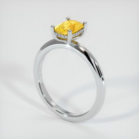 1.11 Ct. Sapphire Ring, Platinum 950 2