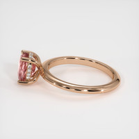 1.80 Ct. Padparadscha Sapphire Ring, 14K Rose Gold 4