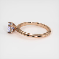 1.15 Ct. Sapphire Ring, 14K Rose Gold 4