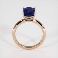 4.31 Ct. Sapphire Ring, 18K Rose Gold 3