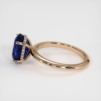 4.31 Ct. Sapphire Ring, 18K Rose Gold 4