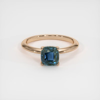 2.03 Ct. Sapphire Ring, 18K Rose Gold 1