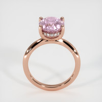 3.61 Ct. Sapphire Ring, 18K Rose Gold 3