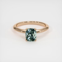 1.56 Ct. Sapphire Ring, 18K Rose Gold 1