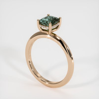 1.56 Ct. Sapphire Ring, 18K Rose Gold 2