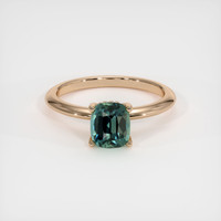2.02 Ct. Sapphire Ring, 18K Rose Gold 1