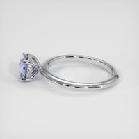 1.69 Ct. Violet Sapphire Ring, 10K White Gold 4